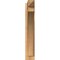 Ekena Millwork Thorton Smooth Arts and Crafts Outlooker, Western Red Cedar, 5 1/2"W x 22"D x 34"H OUT06X22X34THR03SWR - alternate 2